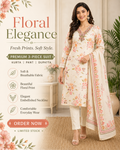 Floral 3-Piece Suit
