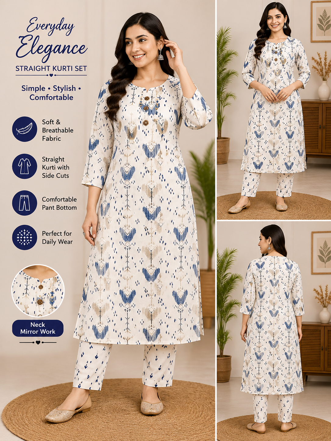 Vibrant Kurta & Pant Set