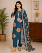 Elegant Indian 3-pic Suit