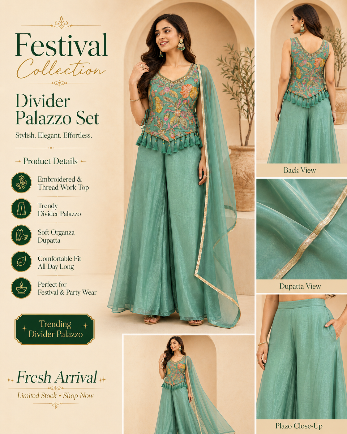 Festival Season Divider Plazo