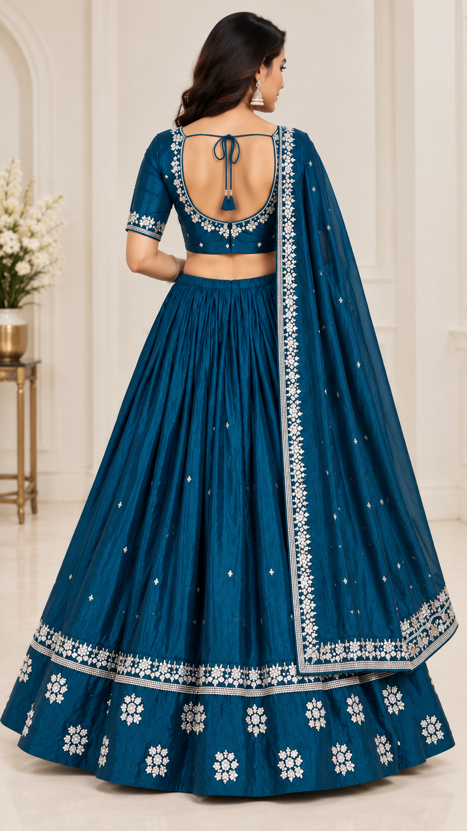 Gajji Silk Chaniya Choli