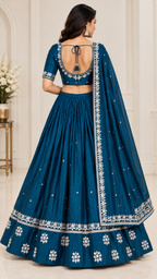 Gajji Silk Chaniya Choli