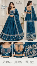 Gajji Silk Chaniya Choli