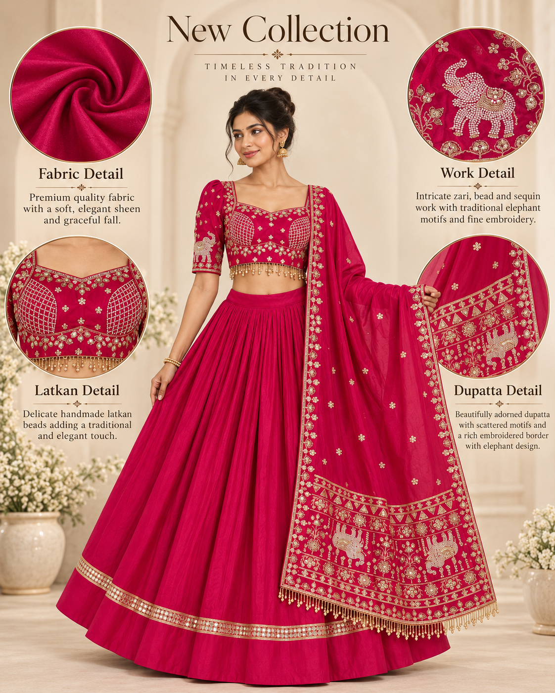 Stunning Silk Chaniya Choli