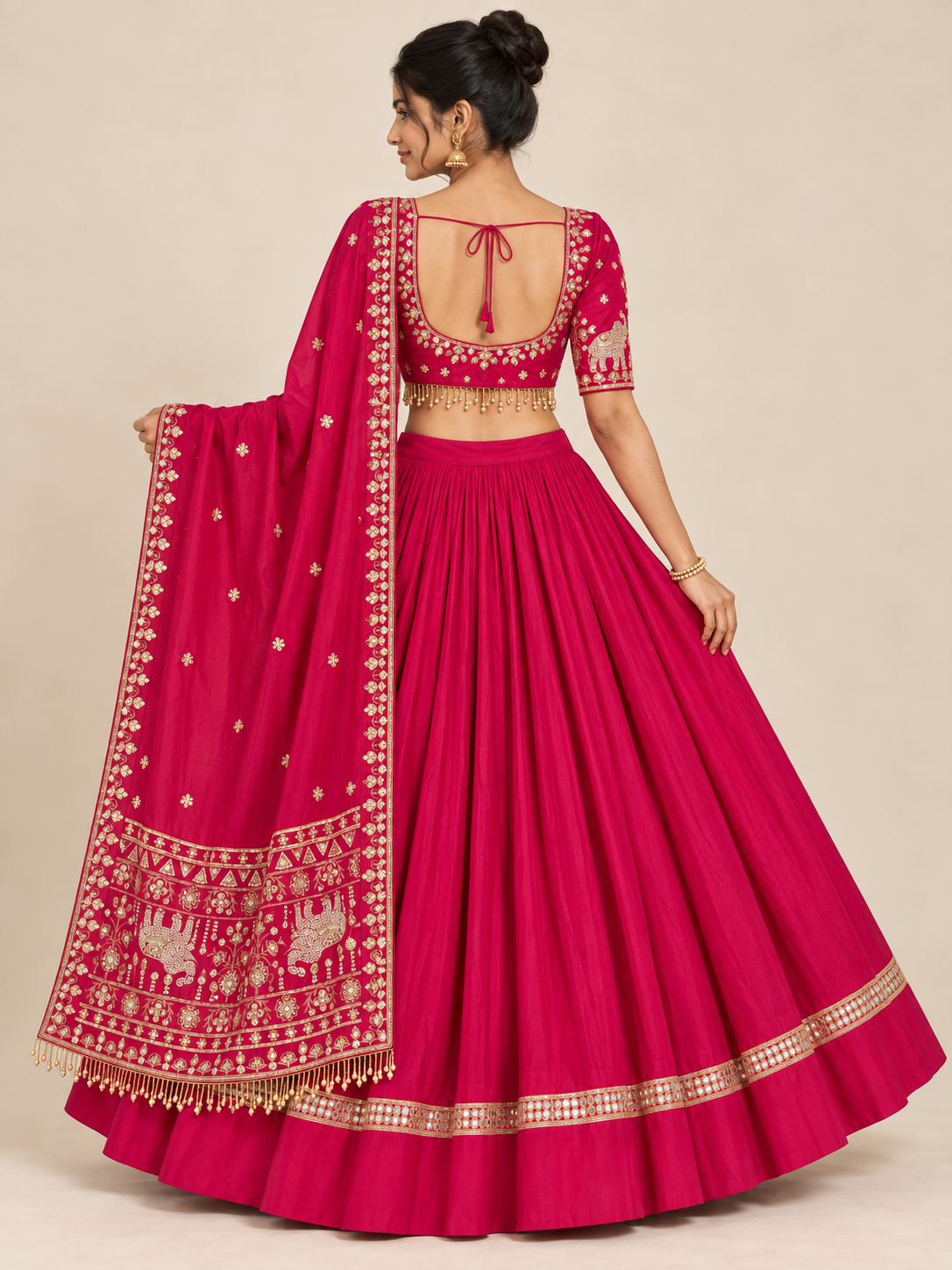 Stunning Silk Chaniya Choli
