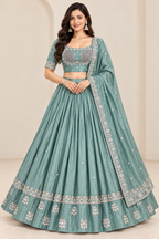 Gajji Silk Chaniya Choli