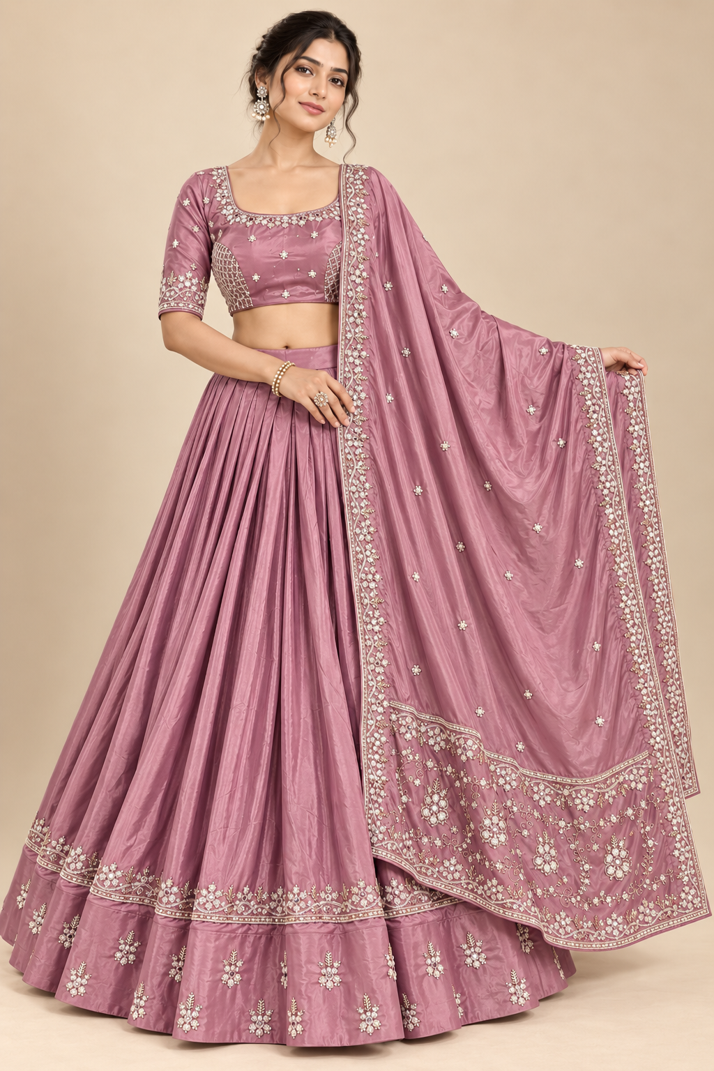 Gajji Silk Chaniya Choli