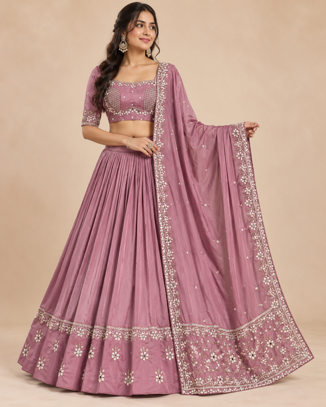 Gajji Silk Chaniya Choli