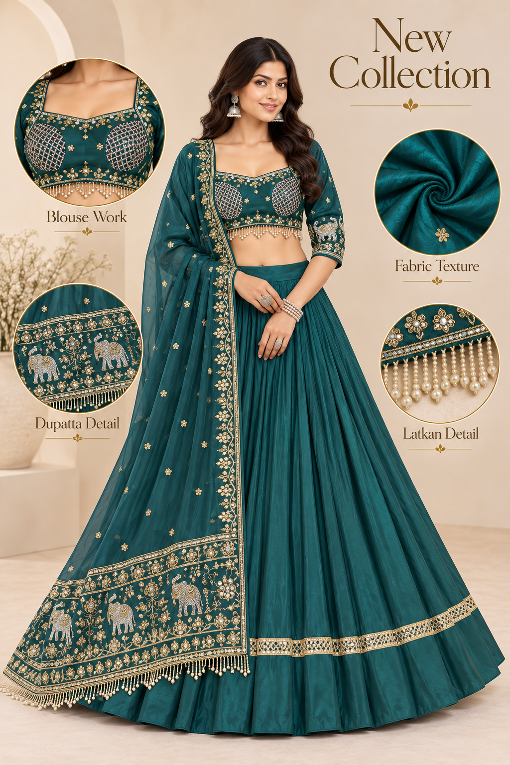 Stunning Silk Chaniya Choli