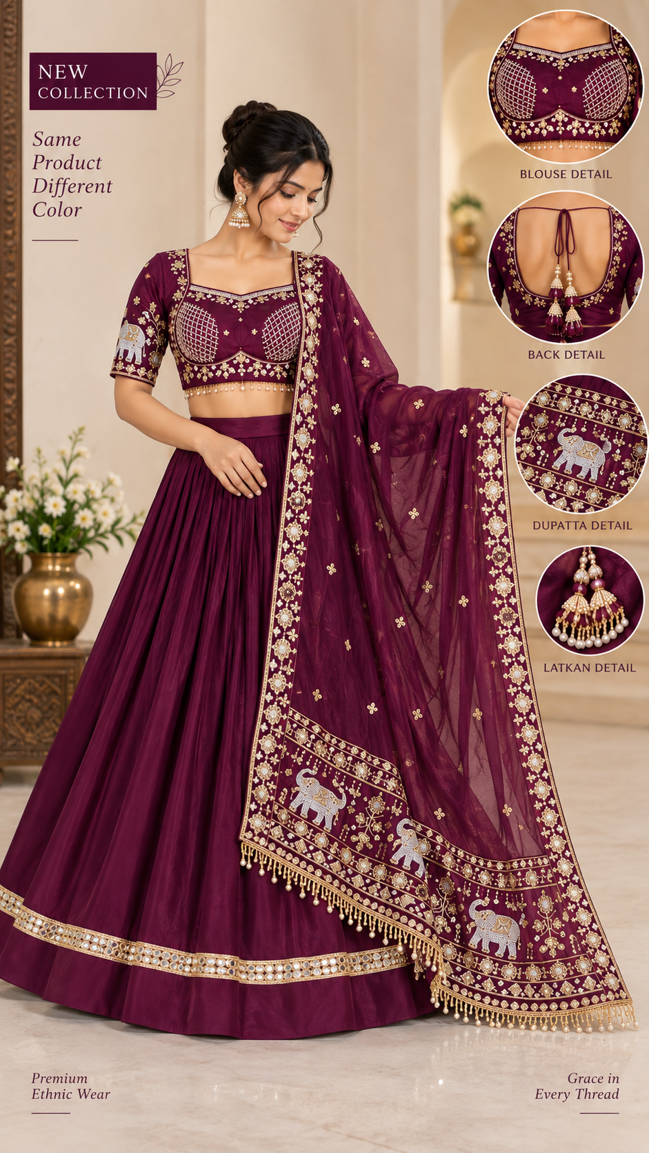 Stunning Silk Chaniya Choli