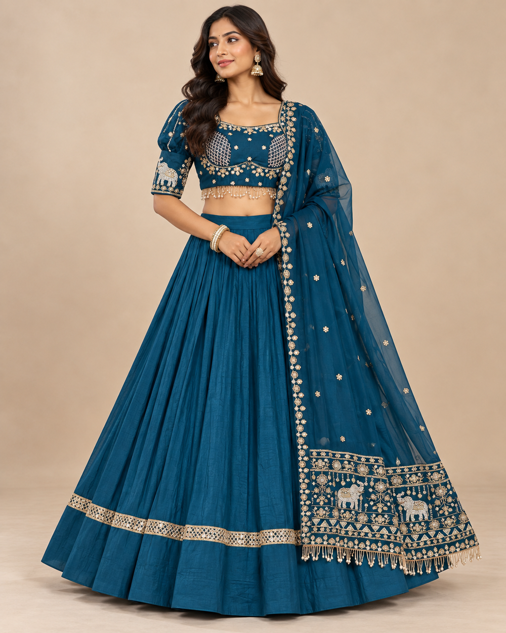 Stunning Silk Chaniya Choli