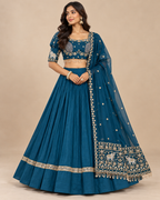 Stunning Silk Chaniya Choli