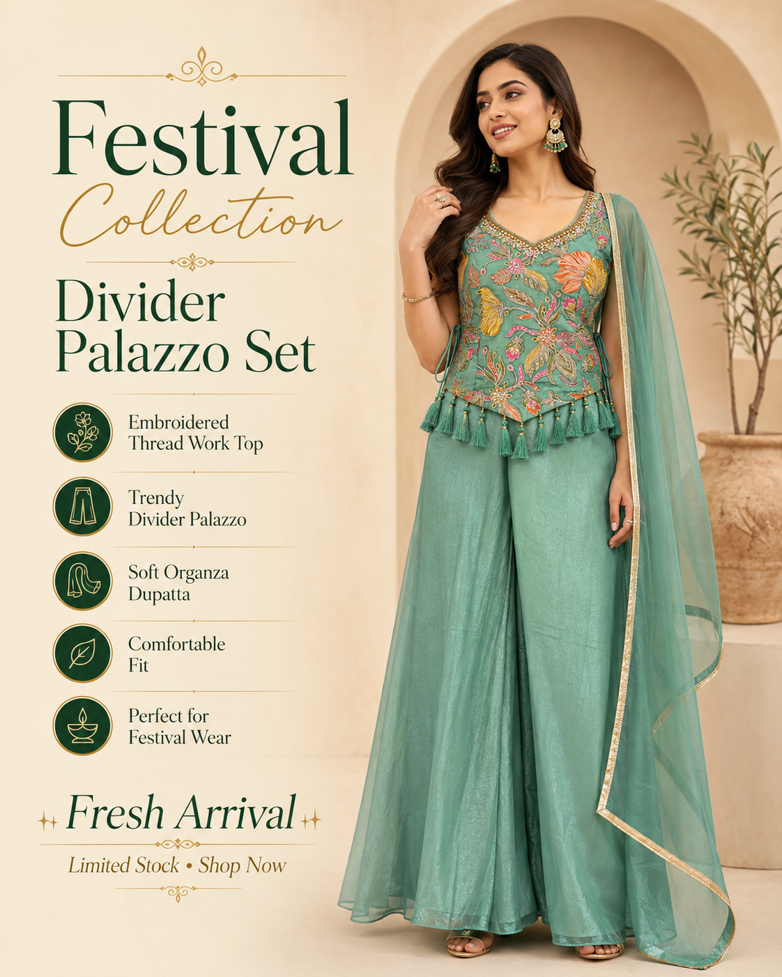 Festival Season Divider Plazo