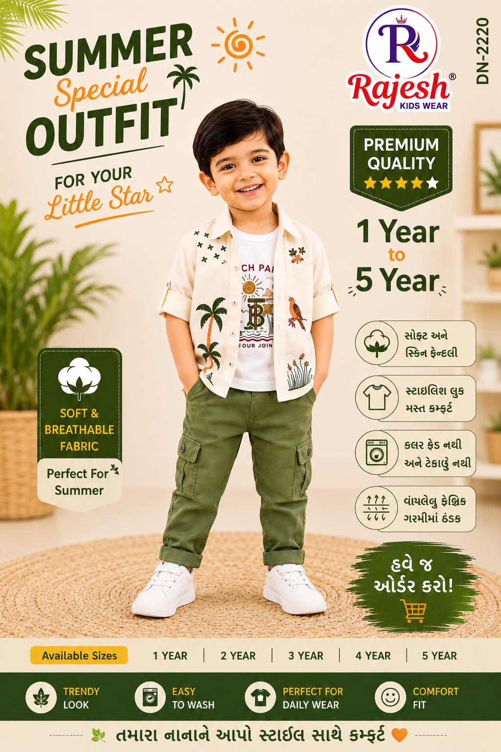 Perfect Summer Style For Active Kids