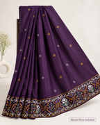 ✨Vanarasi Patoda Print Saree with Latkan✨