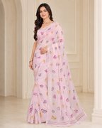 🌸Light Colour Digital Print Saree🌸