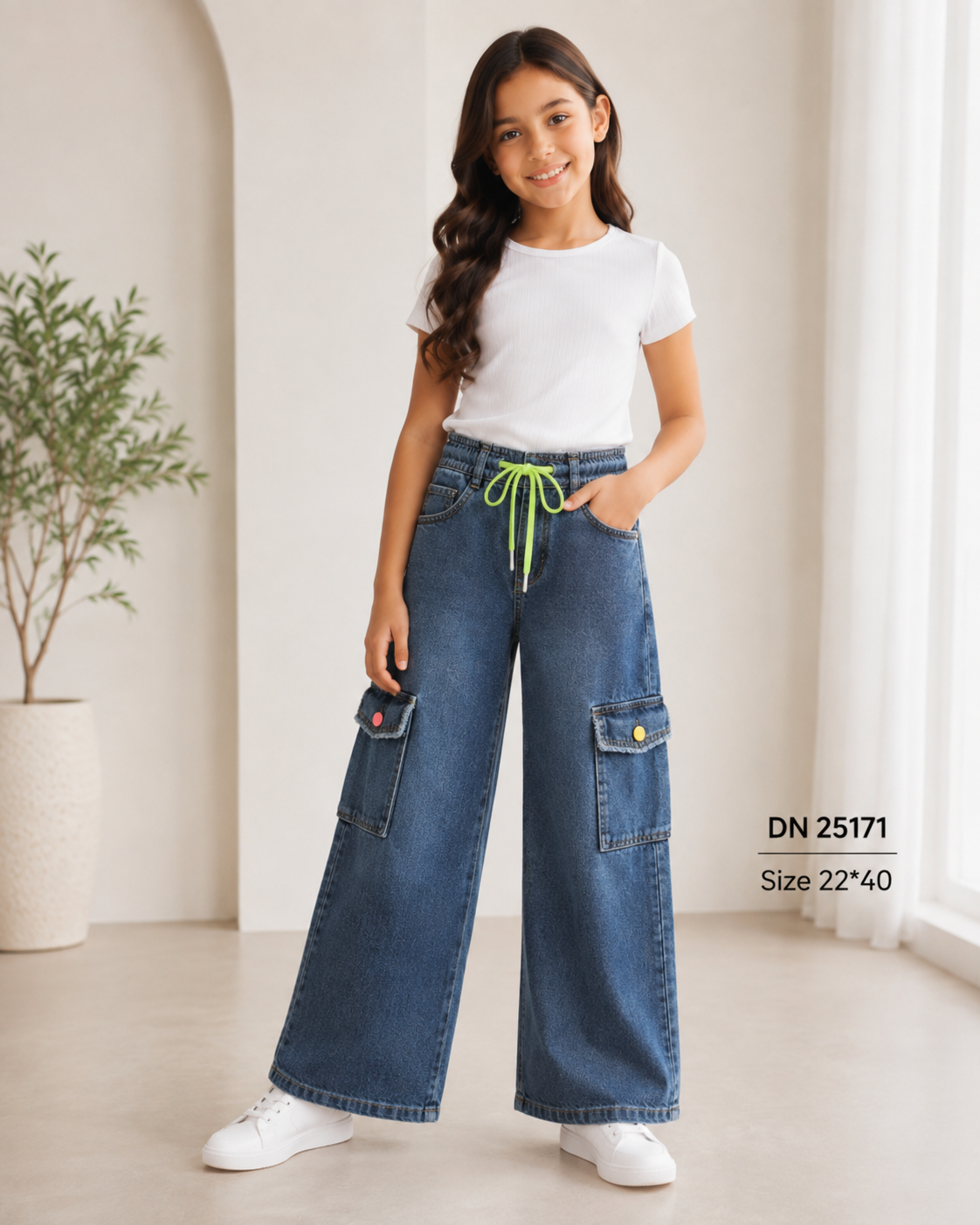Girl's Denim Jeans