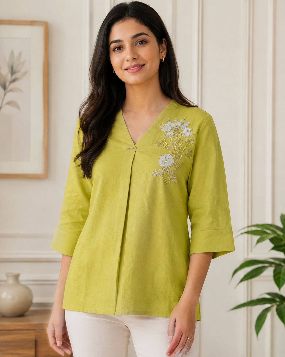 ✨Short-Length Western Top✨