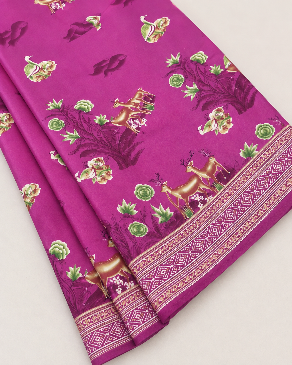 Stunning Digital Print Saree