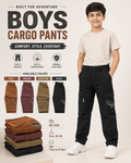 Durable Boys Cargo Pants