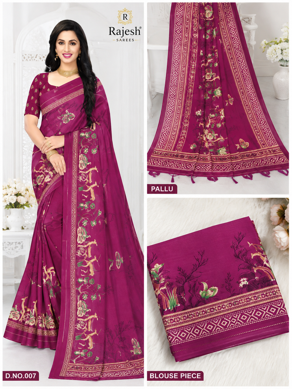 Stunning Digital Print Saree