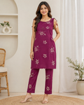 ✨Printed Spaghetti Kurti Pant Set✨